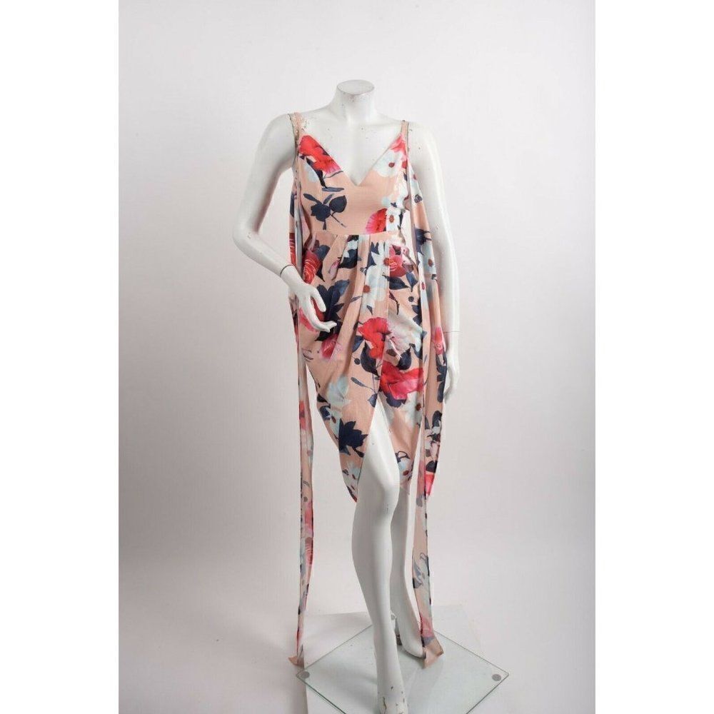 Ginger Fizz Womens Floral Dress Sz 10 MultiColor